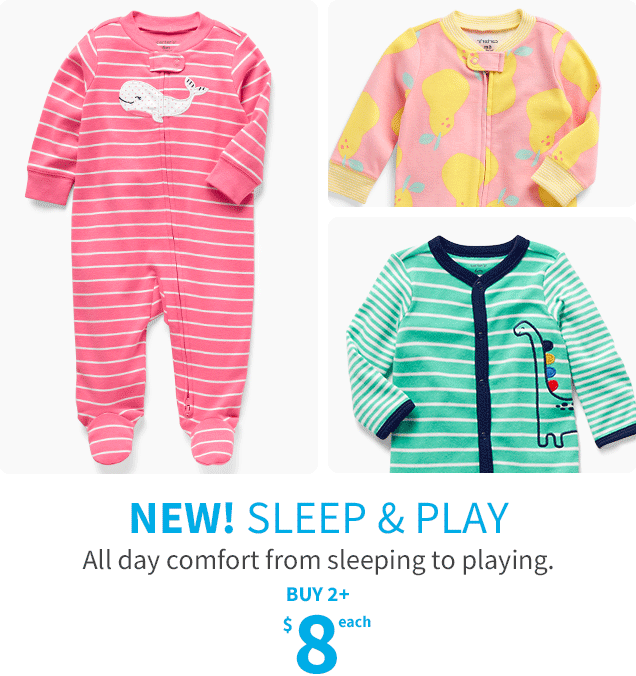 Carter's 8 sleep & play?! Yes, please! Milled