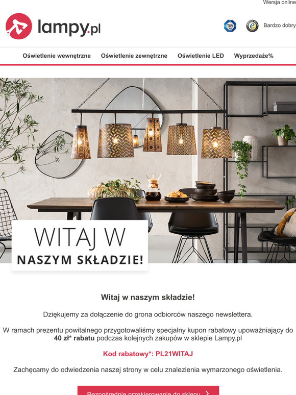 Witaj w naszym skadzie!