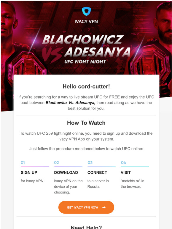 Here's Your Free Solution To Watch UFC 259