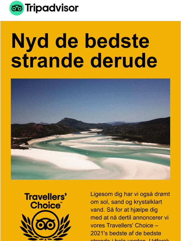Verdens bedste strande venter p dig