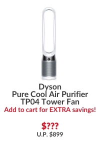 Dyson Pure Cool Air Purifier Tower Fan TP04 - White/Silver