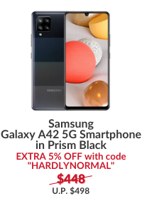 Samsung Galaxy A42 5G Smartphone - Prism Black