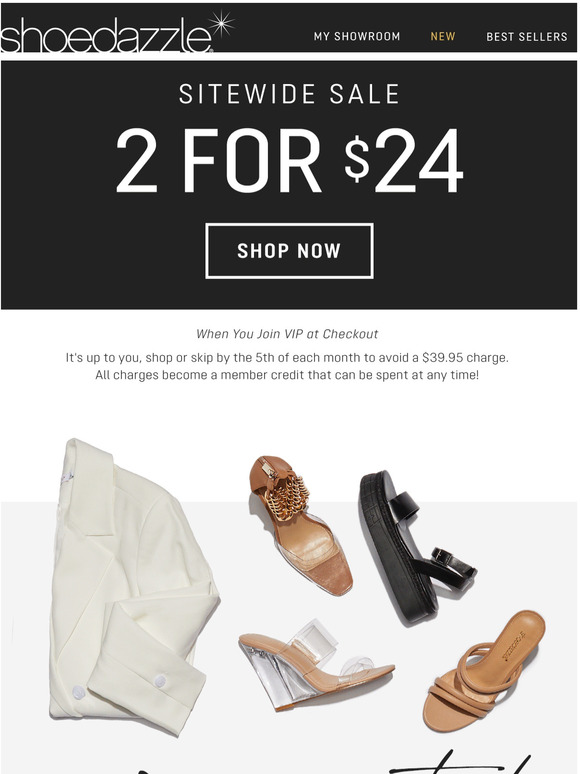 shoedazzle 2 for $24