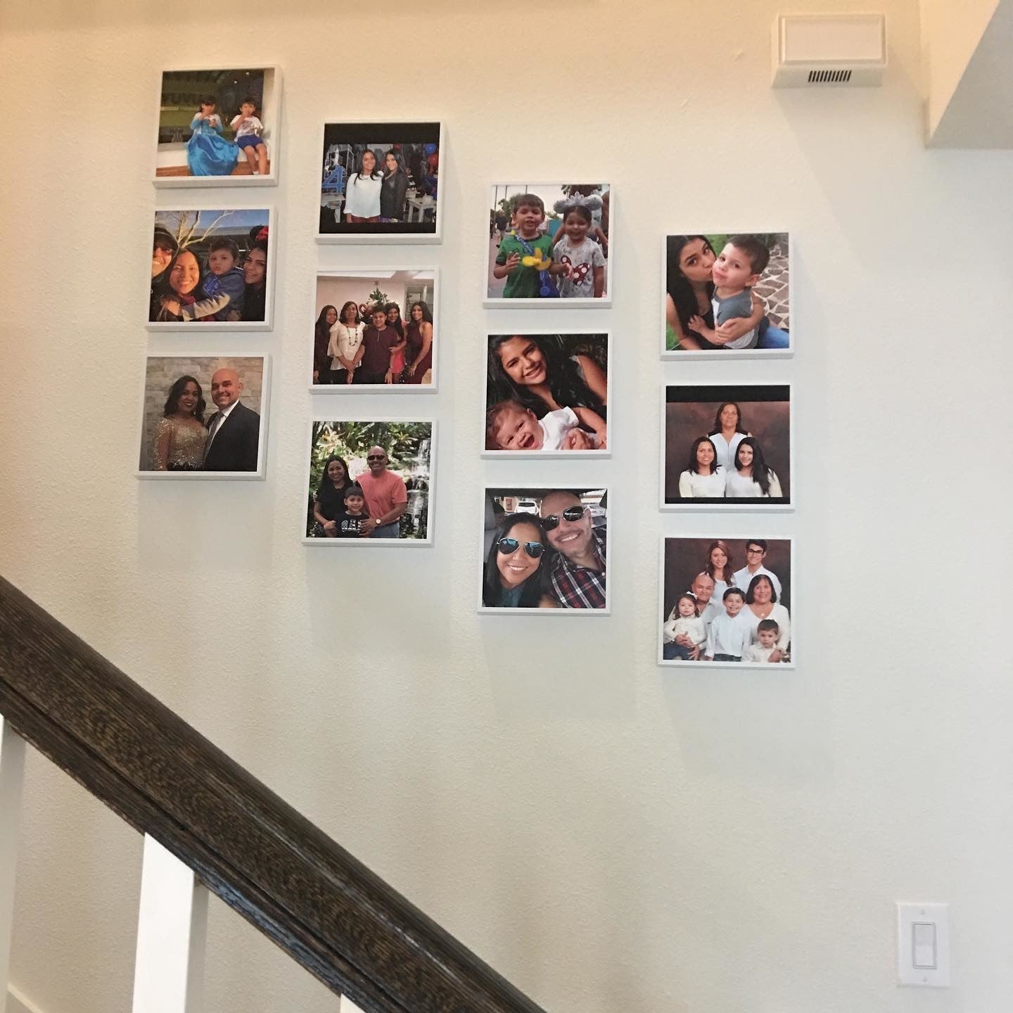 Easy Photo Wall Decor - Mixtiles review and installation - Life