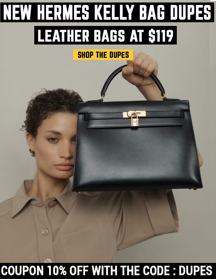 BAGINC BGLAMOUR LIMITED MUST HAVES DUPES Hermes Kelly Dupes Milled