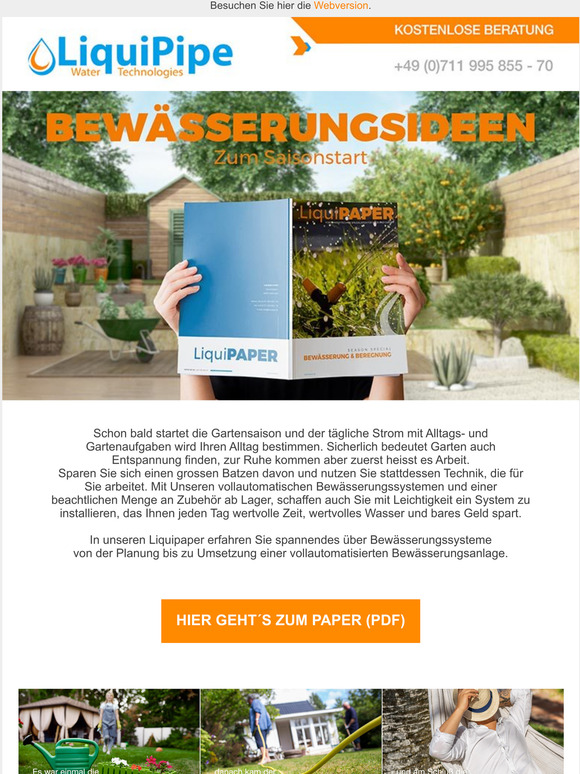 - Tipps & Tricks fr Ihre Bewsserung und Ihren Pool - Sparen mit unseren Angeboten und Gutscheinen