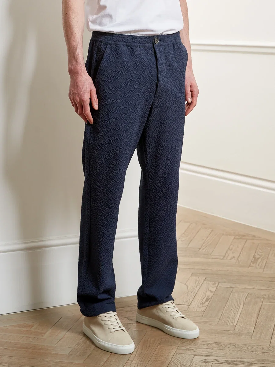 Drawstring Trousers Cobham Blue