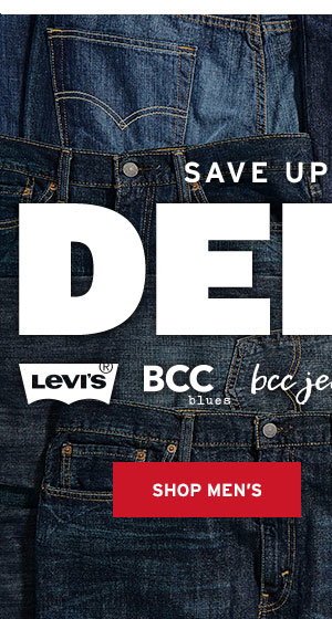 Save Up to 50% OFF Denim - Click to Shop Men's