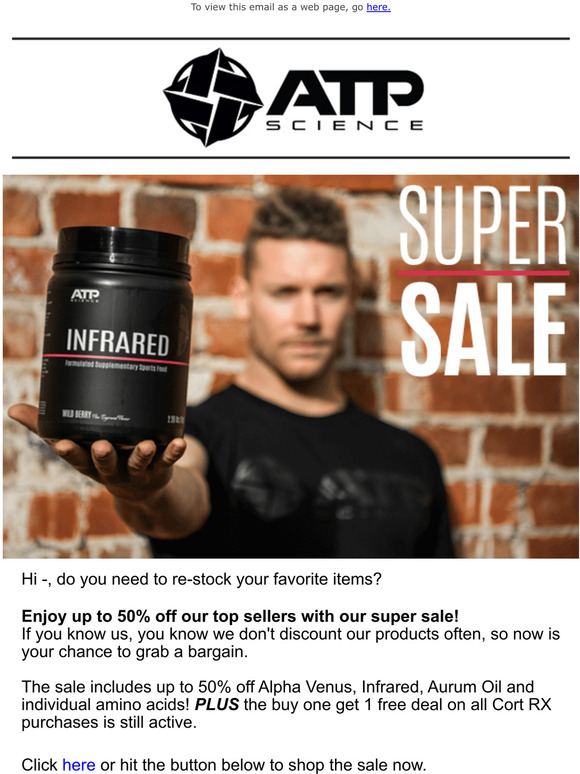 SUPER SALE up to 50% off
