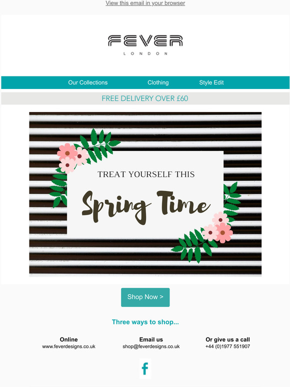Don't miss out on our Spring Time favourites