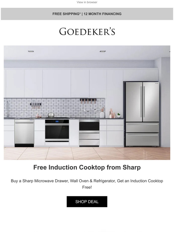 Check Out These Free Appliance Deals from Top Brands!