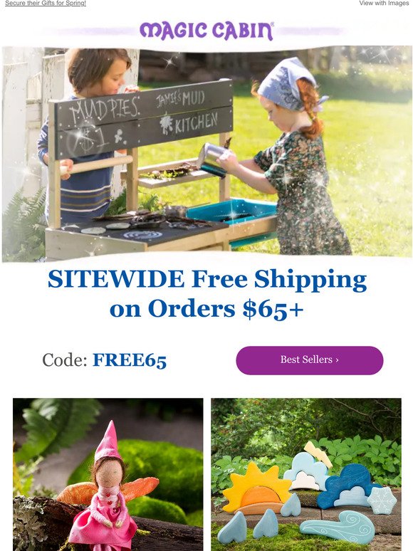 Last Day for Sitewide Free Shipping