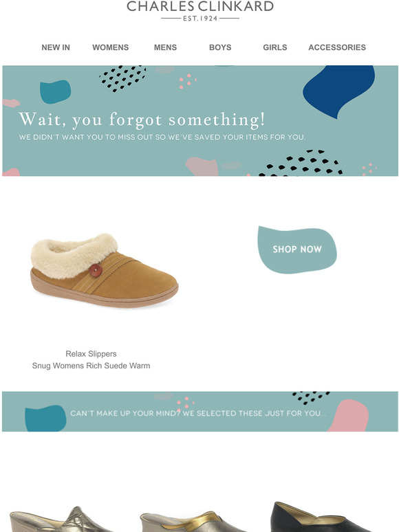 charles clinkard mens slippers