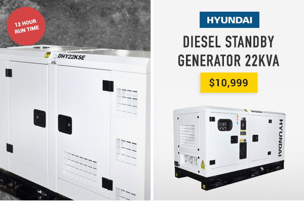Standby Generator 22KVA
