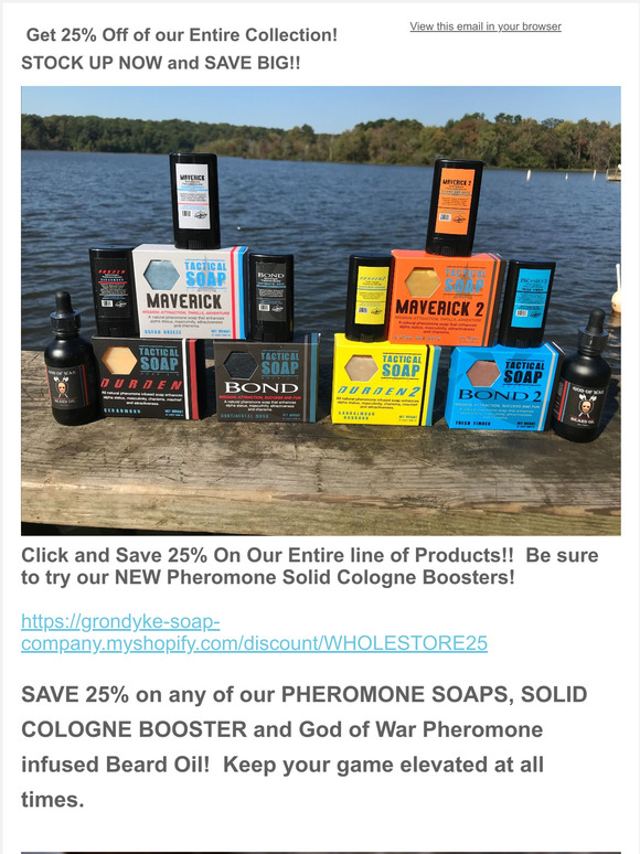 25% OFF] The Ultimate 9-Pack - Grondyke Soap Company