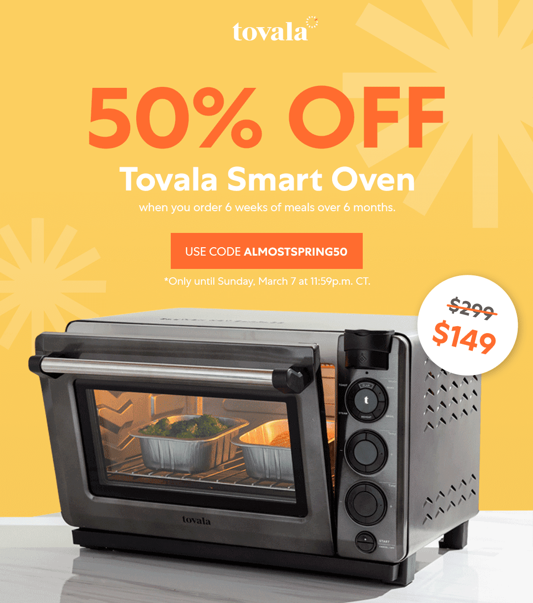 Tovala Smart Oven Pro  6-in-1 Countertop Oven