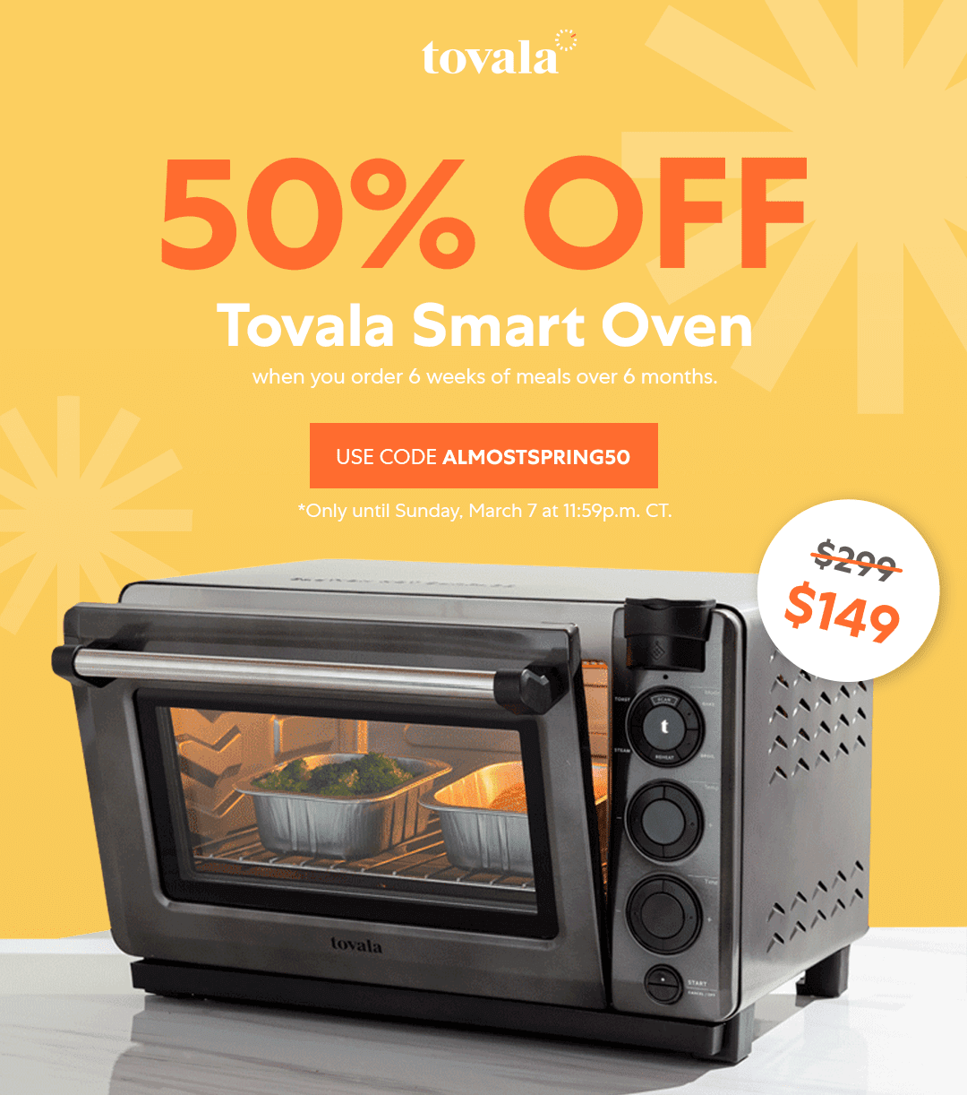 Tovala Smart Oven Pro  6-in-1 Countertop Oven