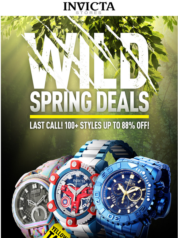 invicta coupons