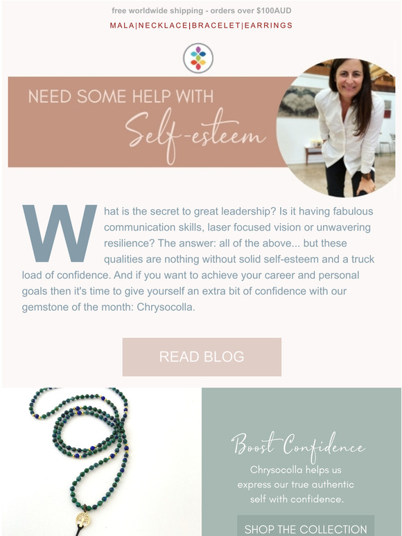 Could your self-esteem do with a serious boost?