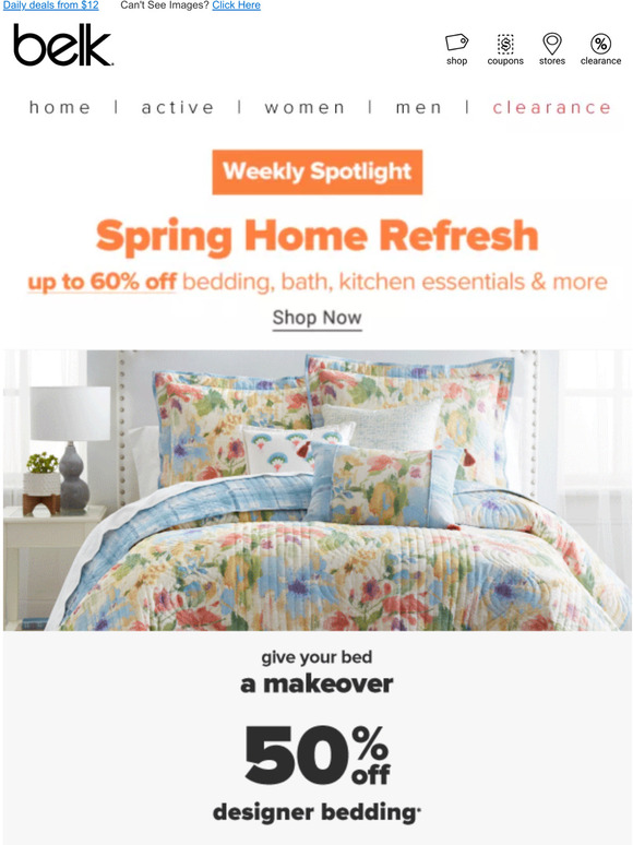 Up to 80% off clearance + extra 10% off!