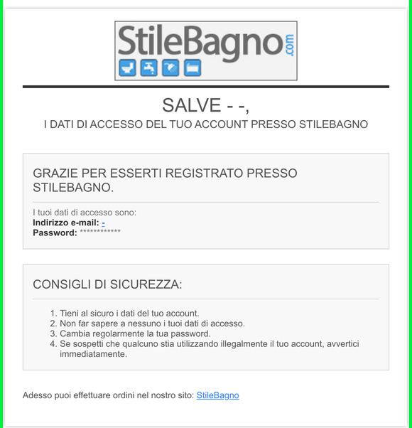 [StileBagno] Benvenuto!