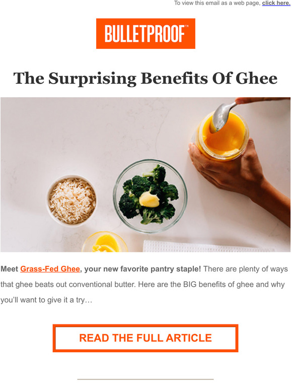 Bulletproof Ghee vs butter Heres what you should know Milled