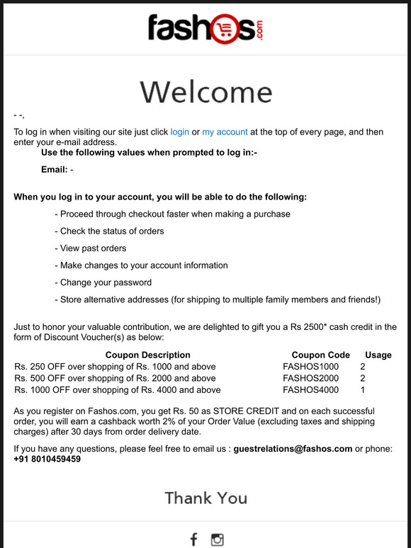 Welcome to Fashos