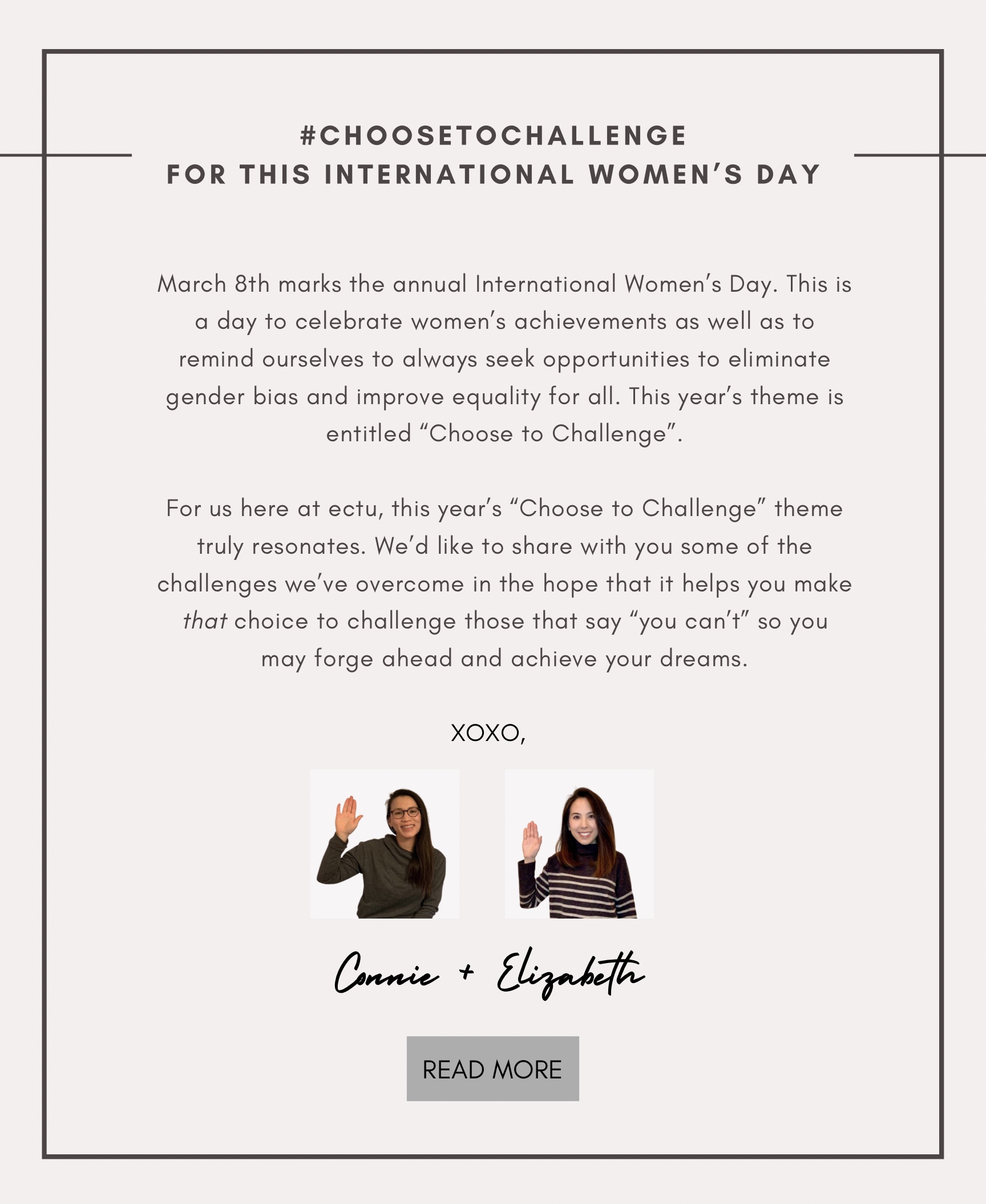 ectu IWD Blog