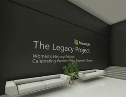 Animation of The Legacy Project – Women’s History Edition interior.