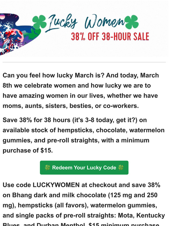 You're lucky if you have women in your life