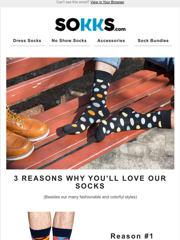 3 Reasons Why You'll Love Our Socks