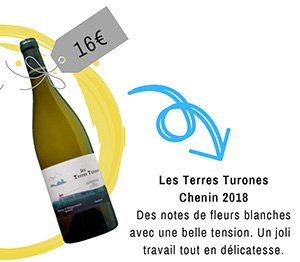 Les Terres Turones chenin sec Montlouis-sur-Loire Loire Blanc 2018