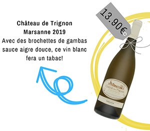 Château du Trignon Marsanne Côtes du Rhône Blanc 2019