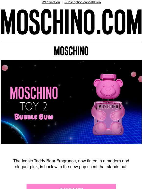 MOSCHINO: TOY 2 BUBBLE GUM: the New Fragrance | Milled