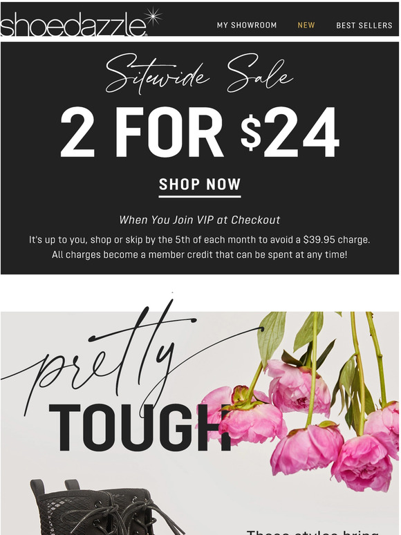 shoedazzle 2 for $24