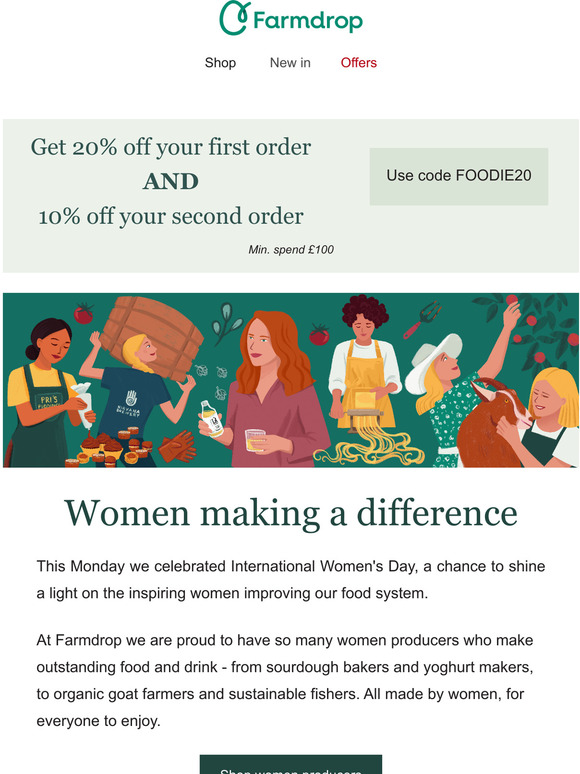 Showcasing our women producers