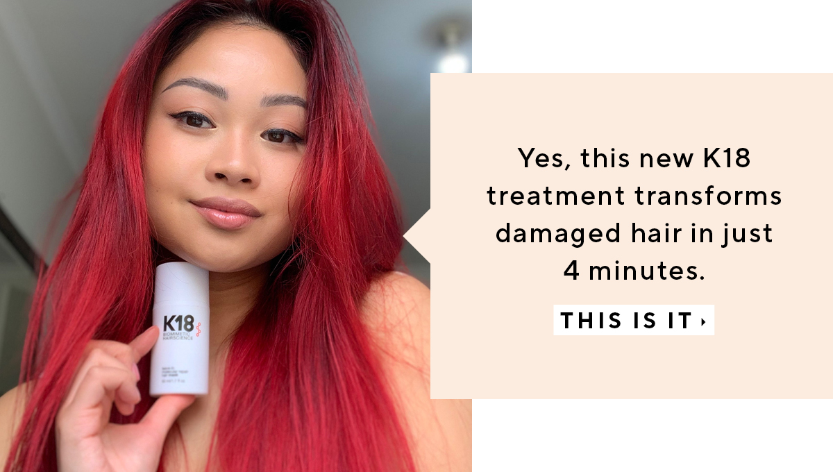 Adorebeauty Got damaged hair? You need to try K18! Milled