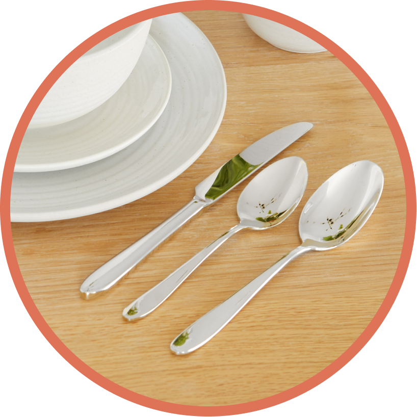 Member Drop: Emilia Mirror 20-Piece Flatware Set | Italic