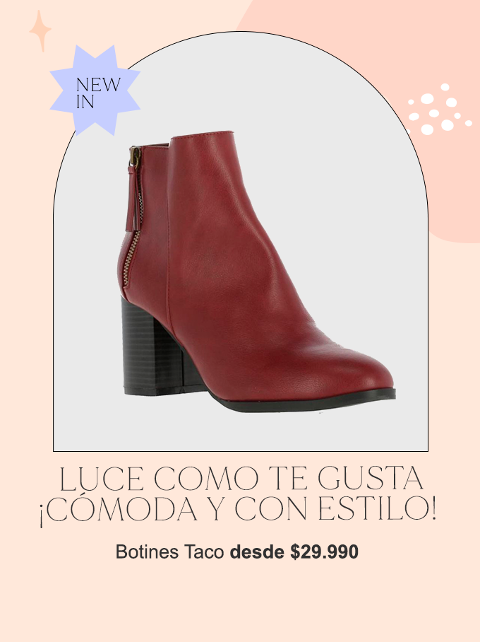 Dafiti: #NewIn Botines taco desde $29.990, para que te renueves esta  temporada. | Milled