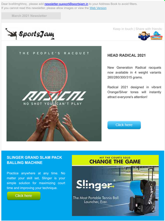 Next Generation Head Radical Launched!
