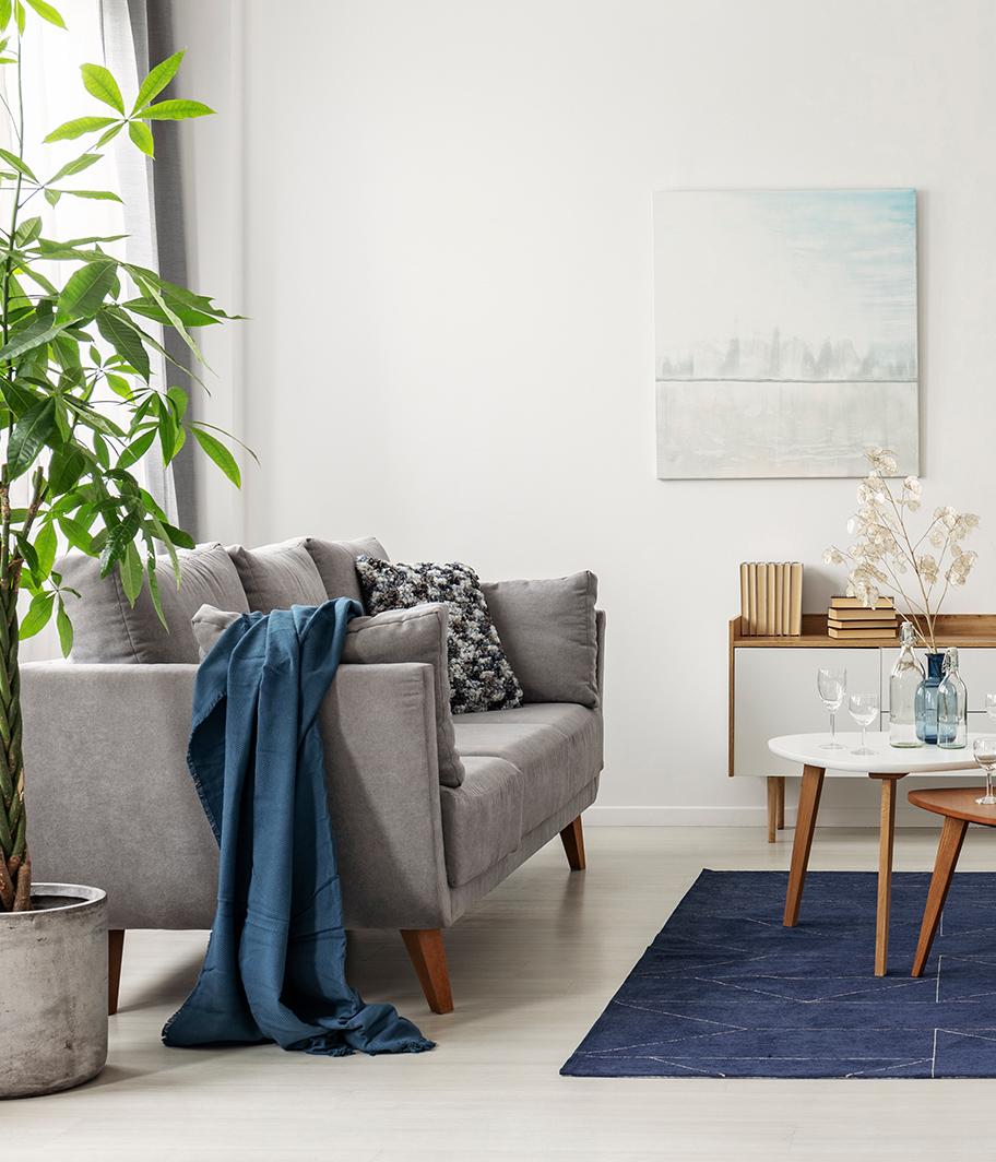 Sofa | Ultimate Grey & Blue