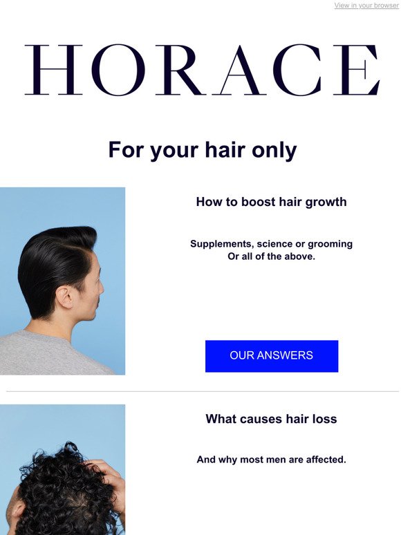 Our best anti-hair loss advice