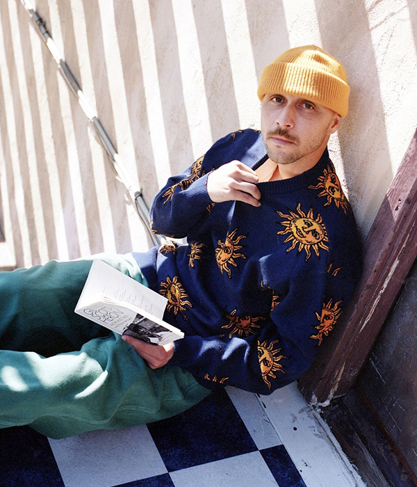 butter goods sun knit sweater