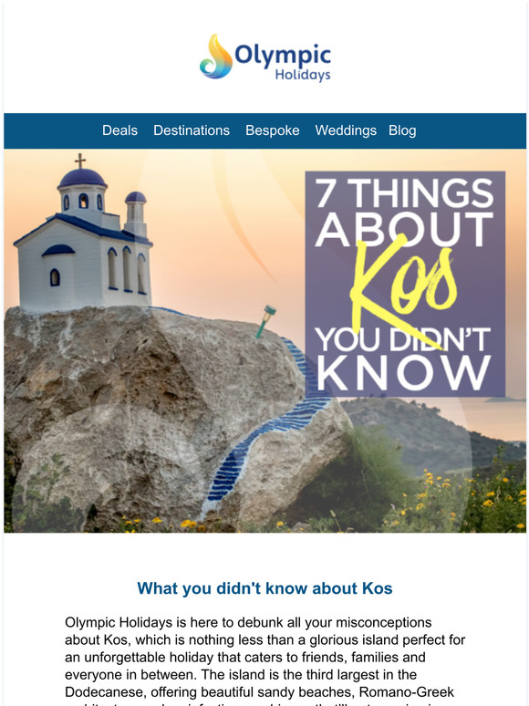 Olympic Holidays 7 things you didnt know about this Grecian gem Milled