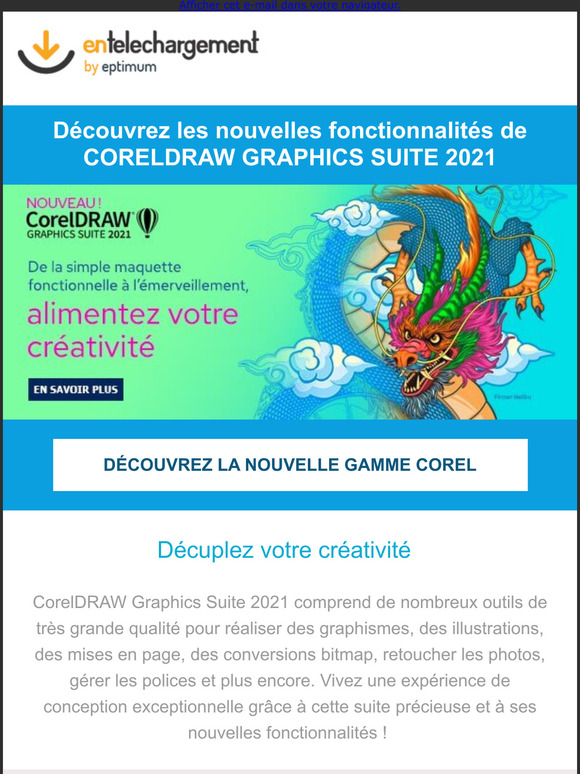 Dcouvrez toutes les nouveauts de la gamme CorelDRAW 2021