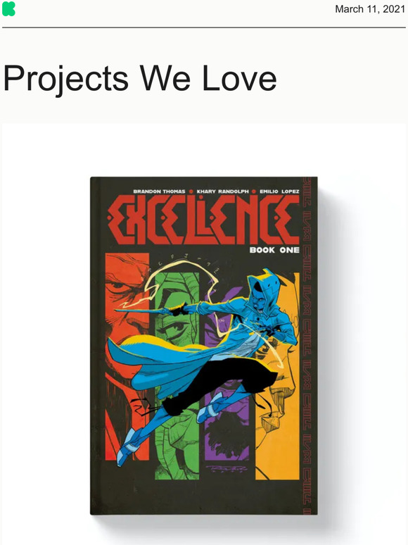 Projects We Love: A heros universe