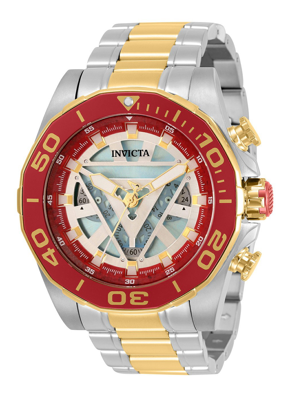 Invicta Marvel Tony Stark Mens Quartz 48mm  - Model 33368