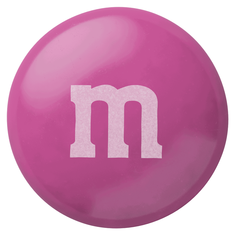 SINGLE COLOR M&M'S - PINK
