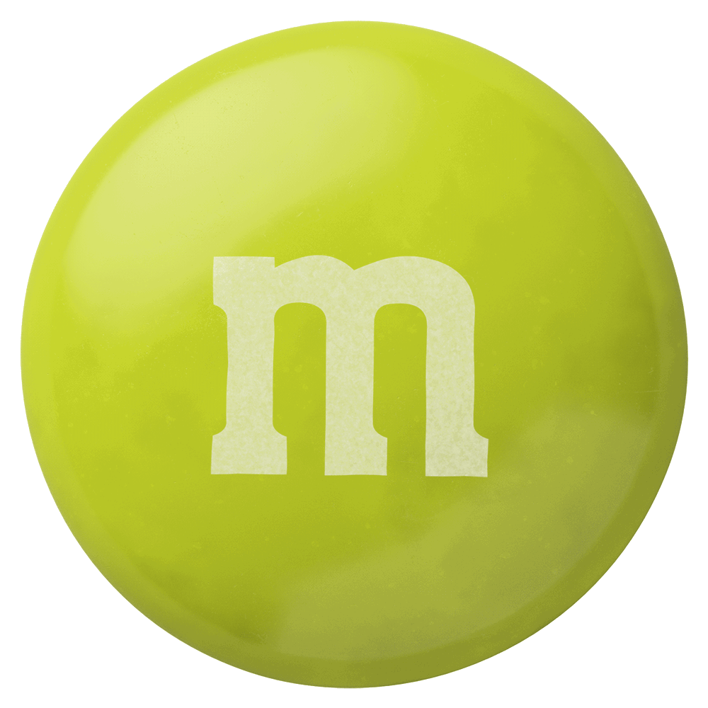 SINGLE COLOR M&M'S - ELECTRIC GREEN