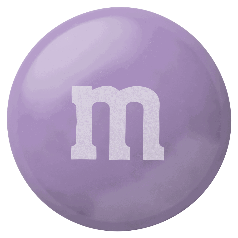 SINGLE COLOR M&M'S - LIGHT PURPLE